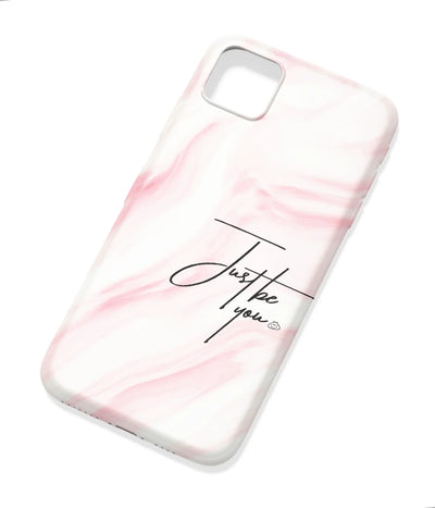 An angled view of a soft silicone case featuring a colorful design.