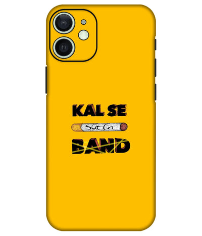 Image of a phone case featuring a mobile skin with a graphic design.