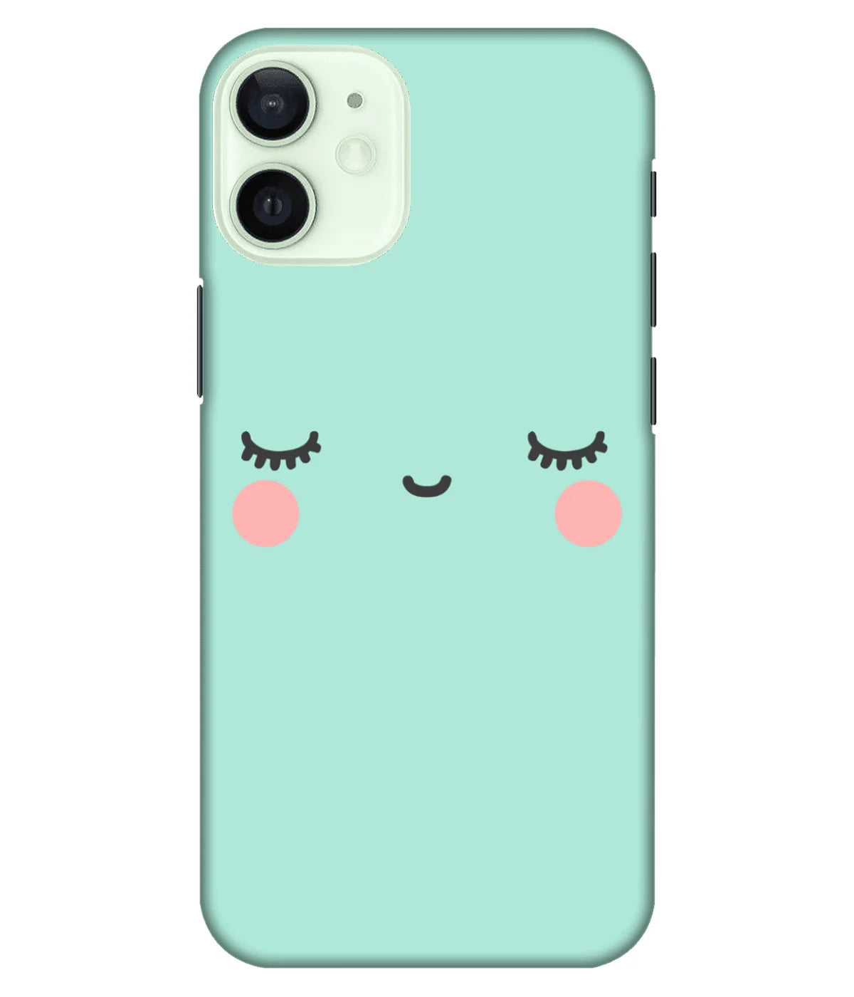A product shot of a slim hard case with a colorful design.