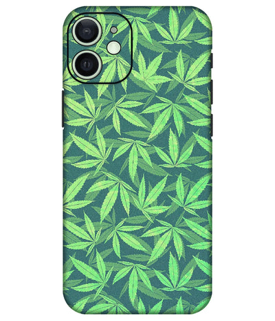 Image of a phone case featuring a mobile skin with a graphic design.