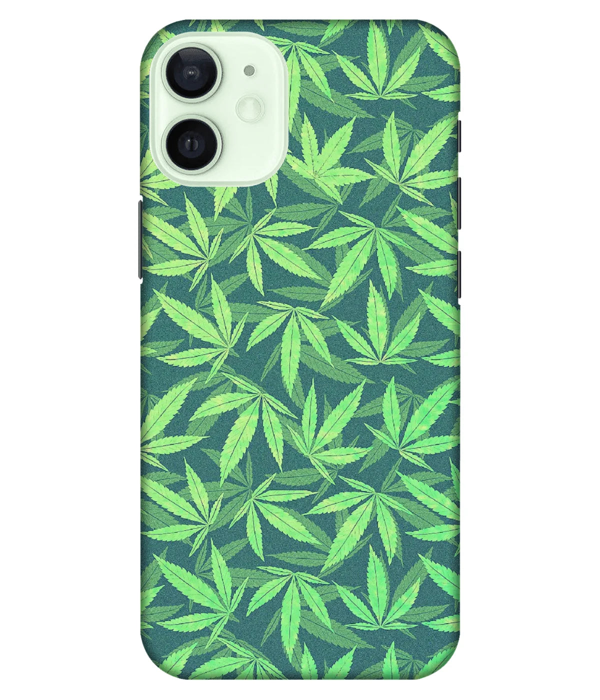 A product shot of a slim hard case with a colorful design.
