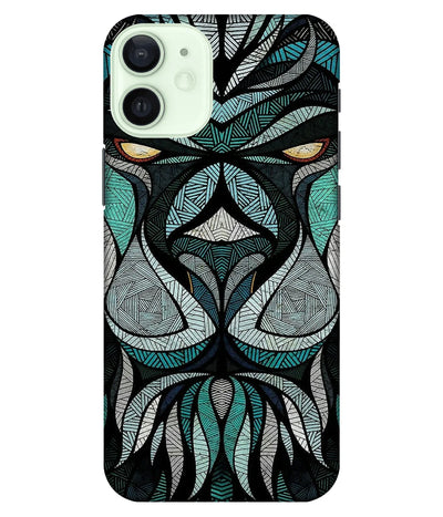 A product shot of a slim hard case with a colorful design.