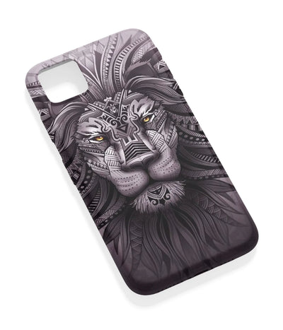 An angled view of a soft silicone case featuring a vibrant design.