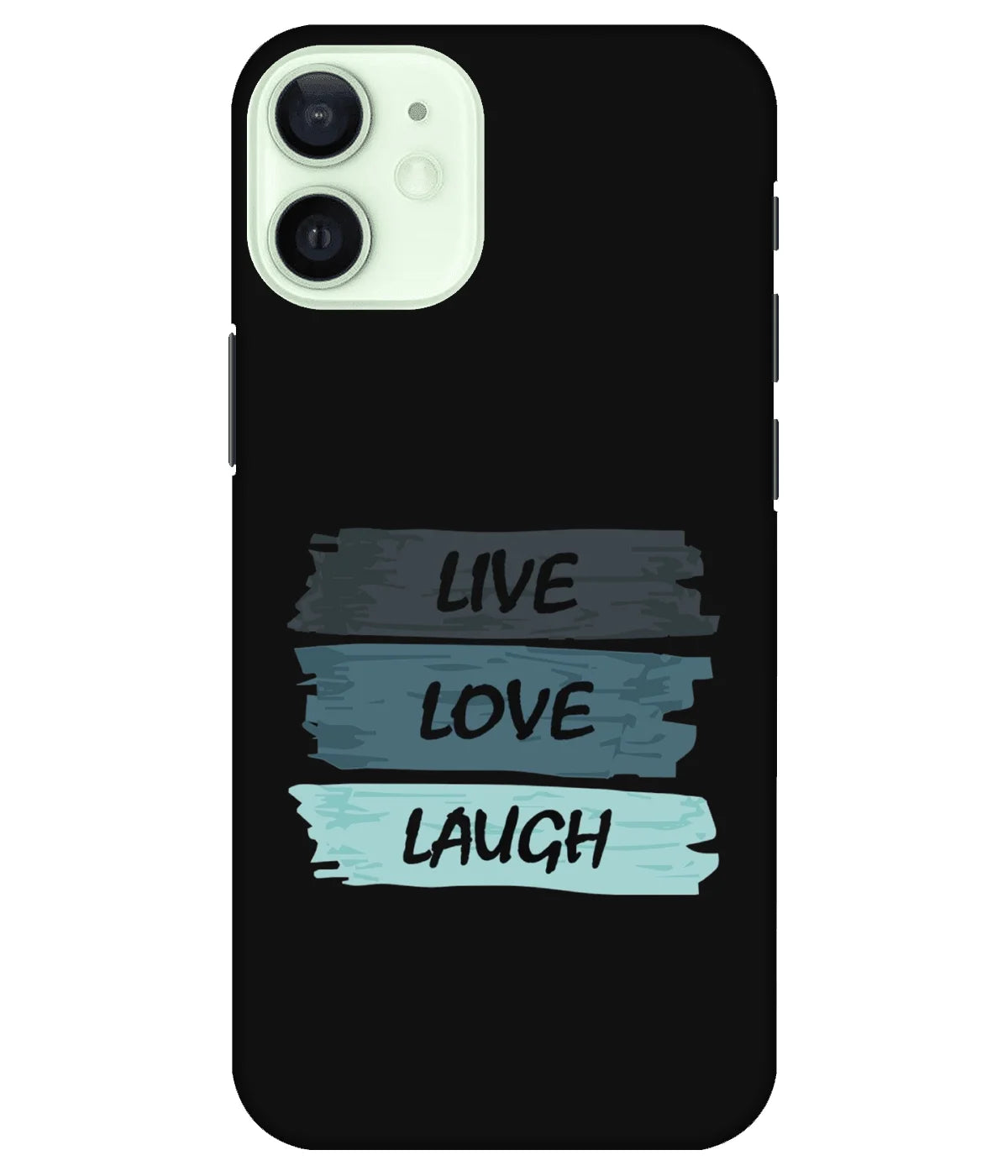 A product shot of a slim hard case with a colorful design.