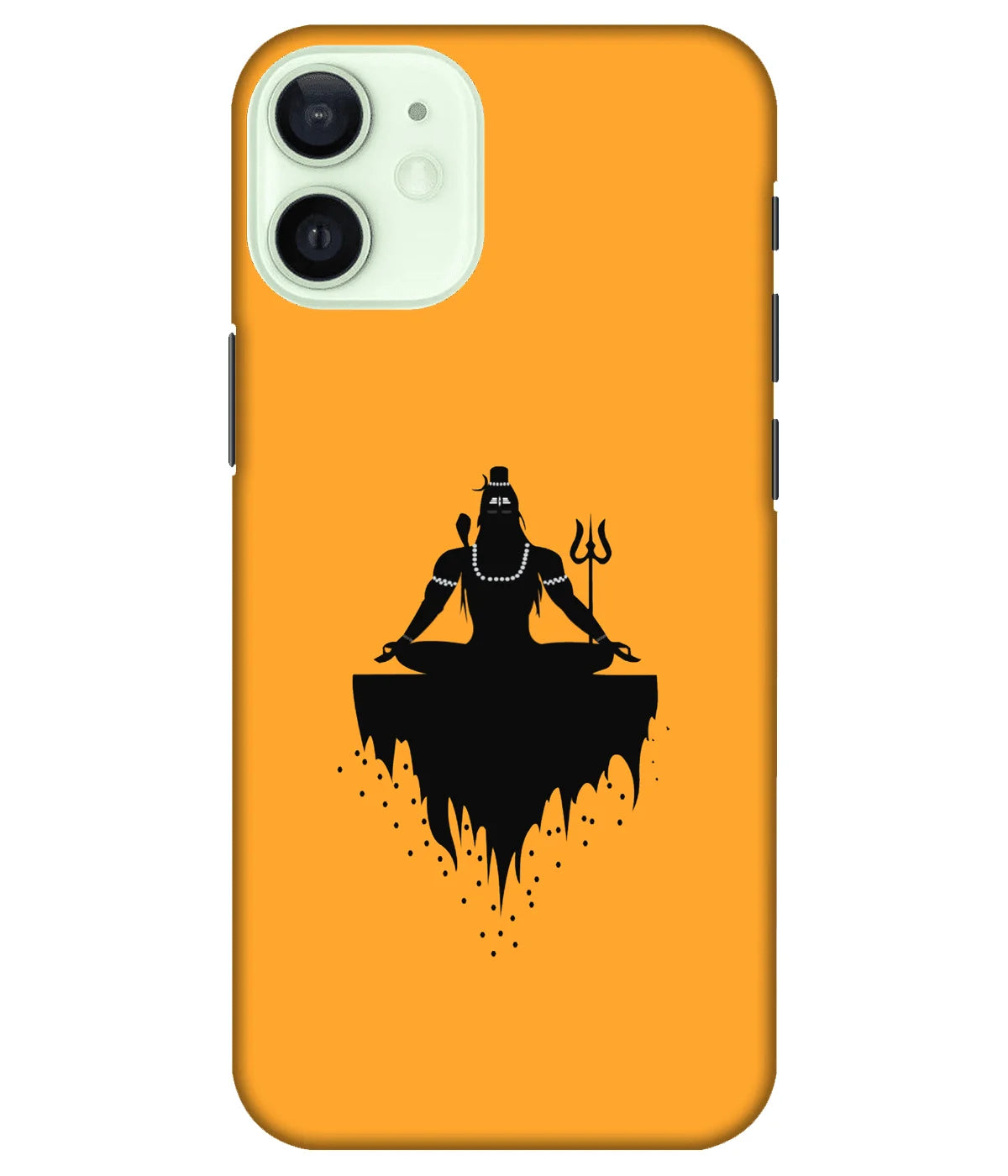 A product shot of a slim hard case with a colorful design.