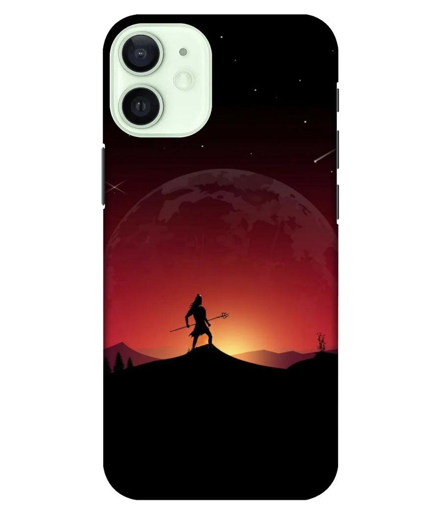 Lord Shiva Silhouette Art Slim Hard Case