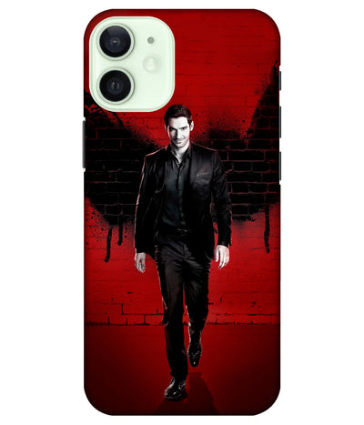 A product shot of a slim hard case with a colorful design.