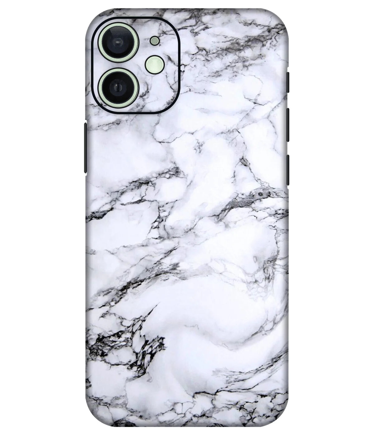 Image of a phone case featuring a mobile skin with a graphic design.