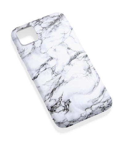 An angled view of a soft silicone case featuring a vibrant design.