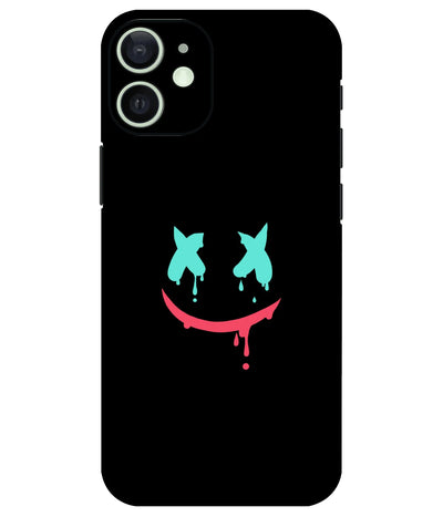 Image of a phone case featuring a mobile skin with a graphic design.