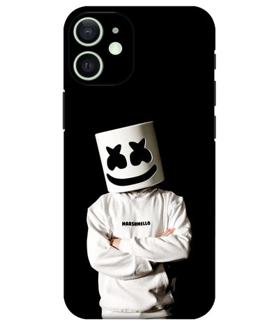 Image of a phone case featuring a mobile skin with a graphic design.