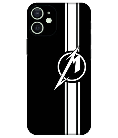 Image of a phone case featuring a mobile skin with a graphic design.