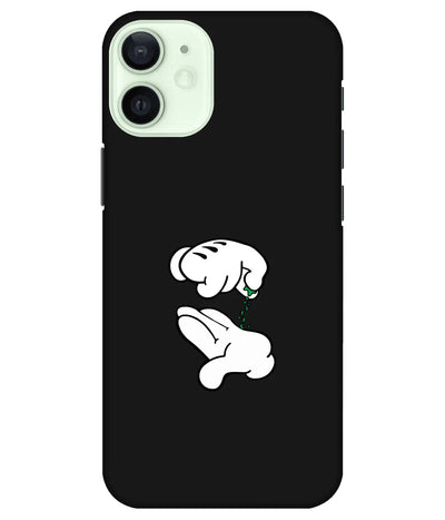 A product shot of a slim hard case with a colorful design.