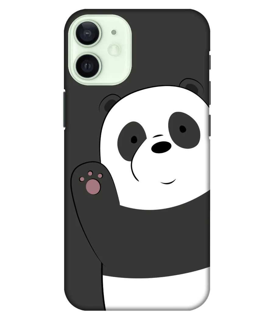 Minimal Bear Black Slim Hard Case