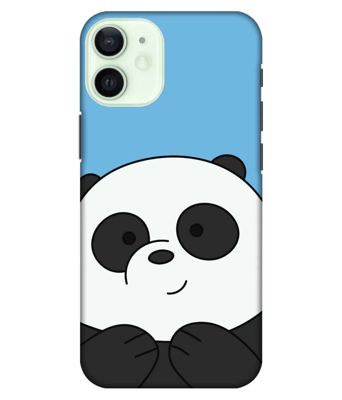 A product shot of a slim hard case with a colorful design.
