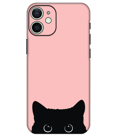 Image of a phone case featuring a mobile skin with a graphic design.