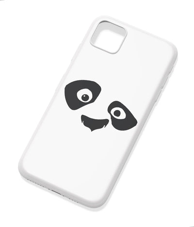 An angled view of a soft silicone case featuring a colorful design.