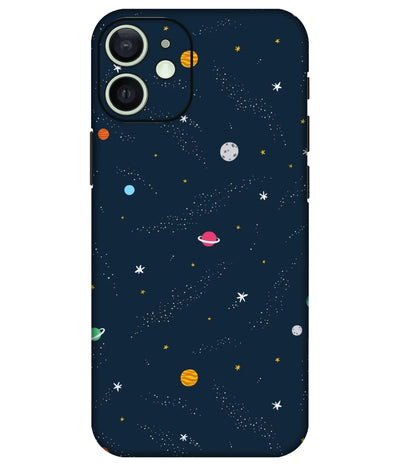 Image of a phone case featuring a mobile skin with a graphic design.