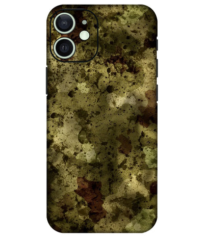 Image of a phone case featuring a mobile skin with a graphic design.