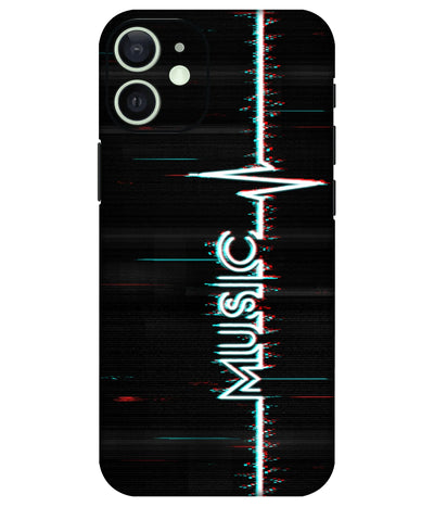 Image of a phone case featuring a mobile skin with a graphic design.