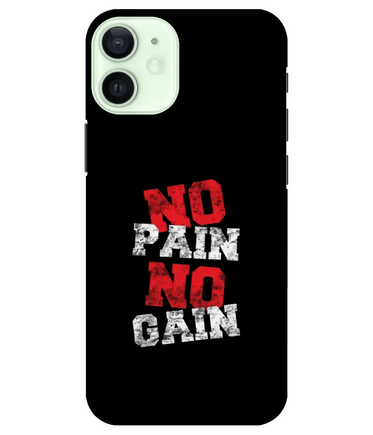 A product shot of a slim hard case with a colorful design.