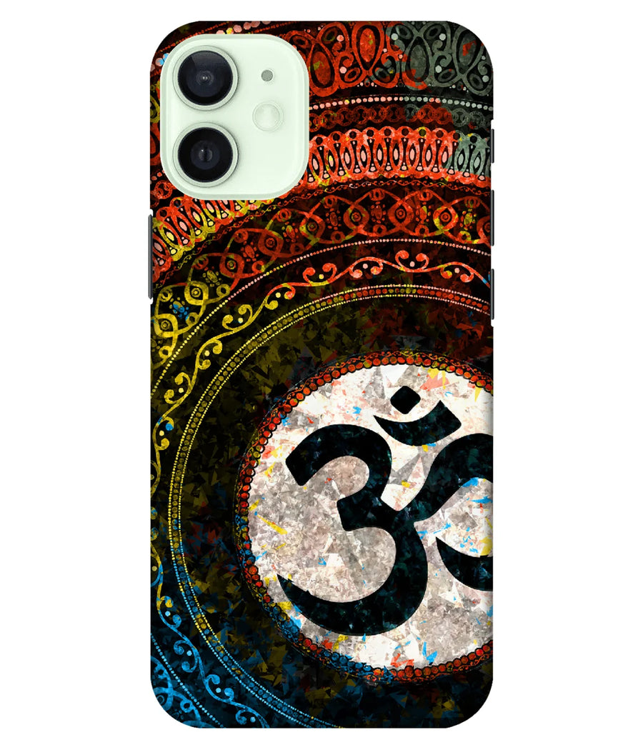 Om Mandala Art Slim Hard Case