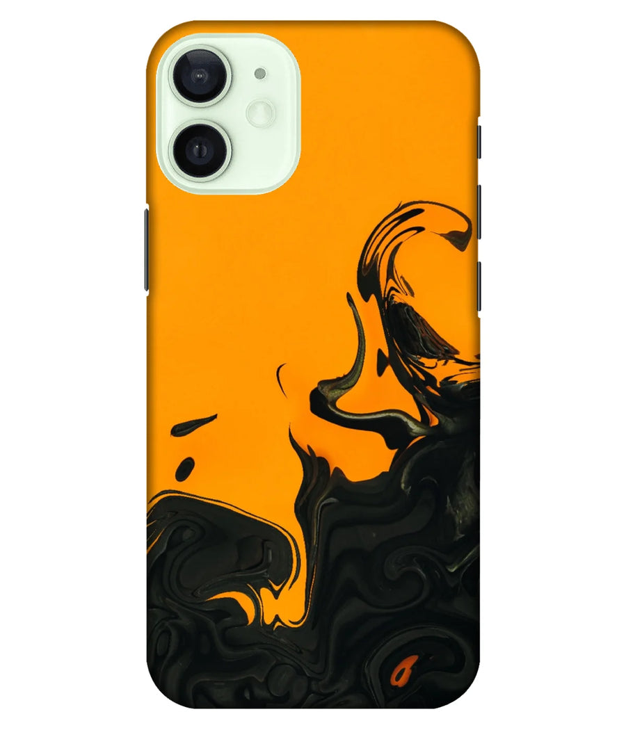 Orange Vector Art Slim Hard Case