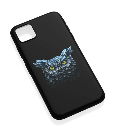 An angled view of a soft silicone case featuring a vibrant design.