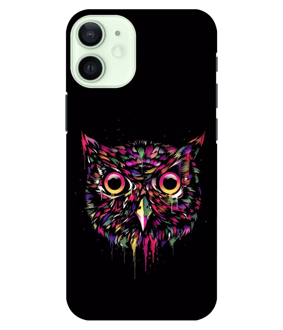 Owl Face Polyart Slim Hard Case