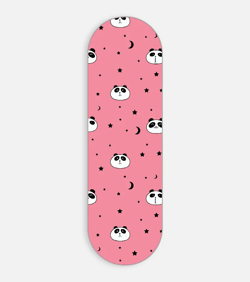 Panda Face Pattern Phone Grip Slider