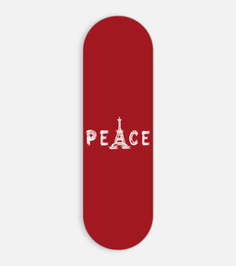 Peace Eiffel Minimal Phone Grip Slider