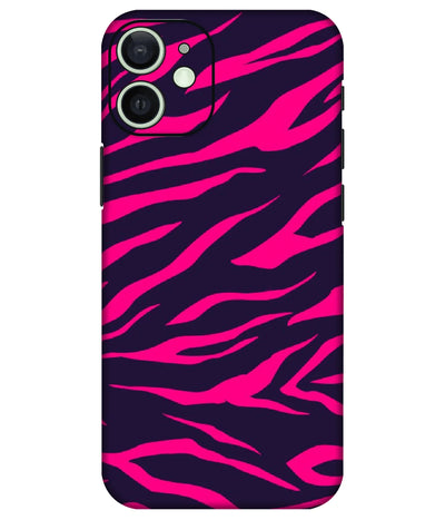 Image of a phone case featuring a mobile skin with a graphic design.