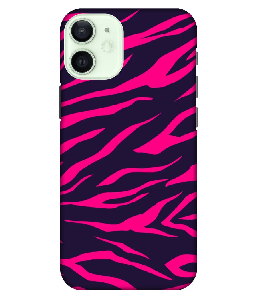 Pink Zebra Print Pattern Slim Hard Case