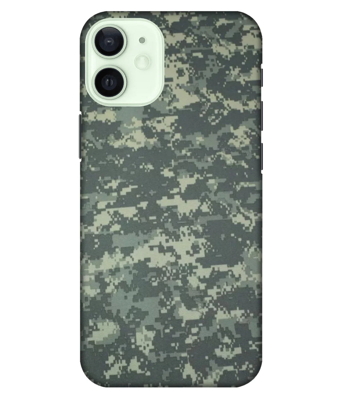 A product shot of a slim hard case with a colorful design.
