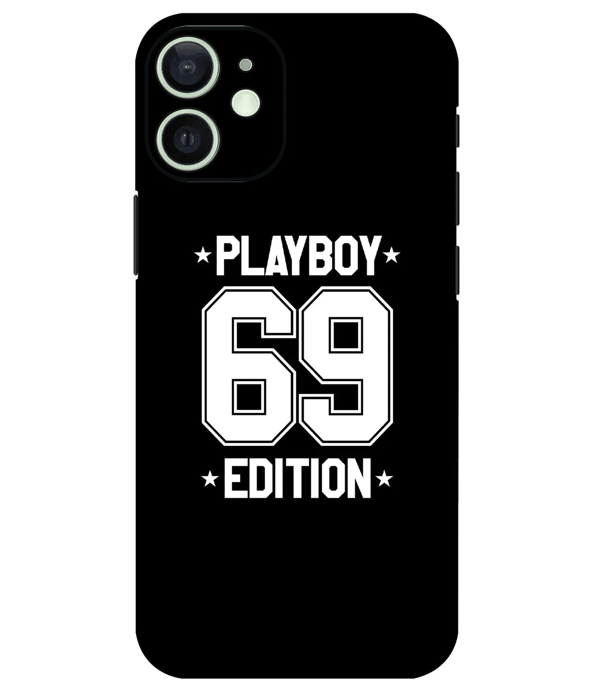 Image of a phone case featuring a mobile skin with a graphic design.
