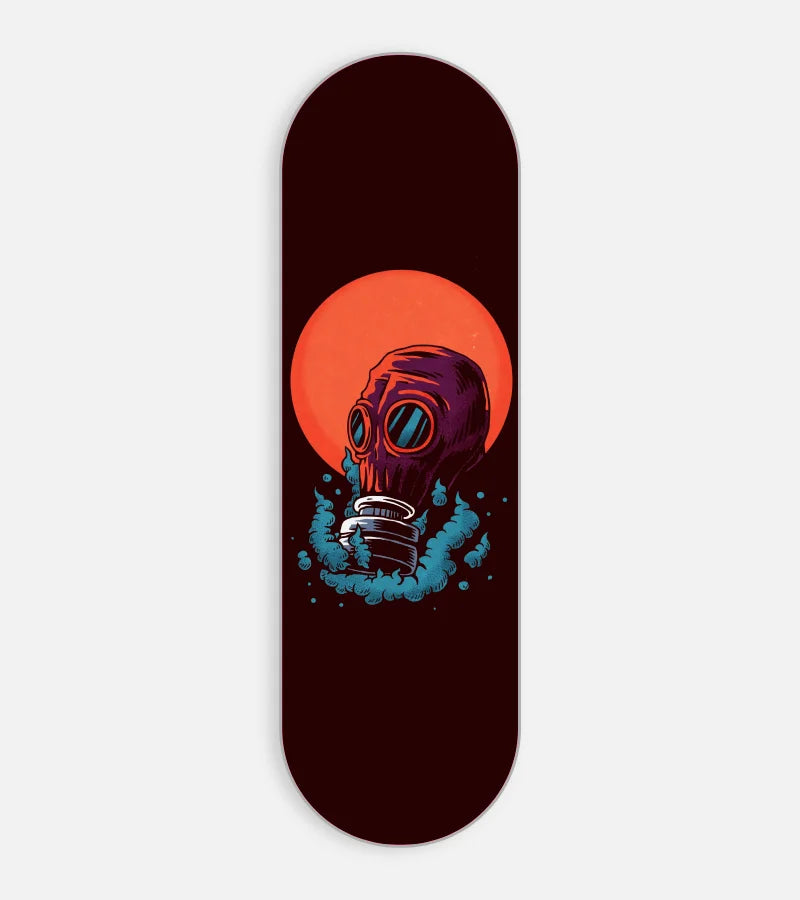 Poison Gas Mask Phone Grip Slider