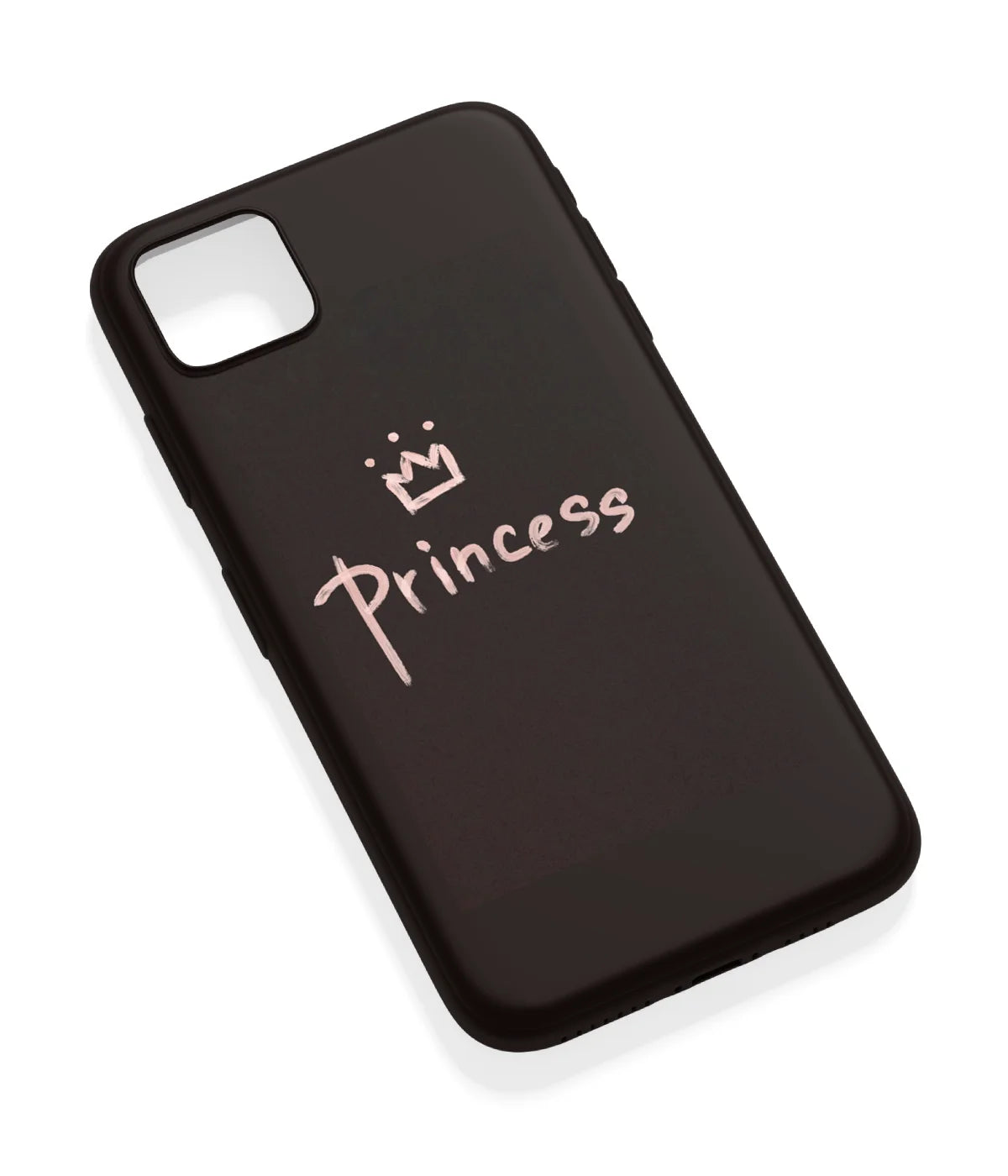 An angled view of a soft silicone case featuring a vibrant design.