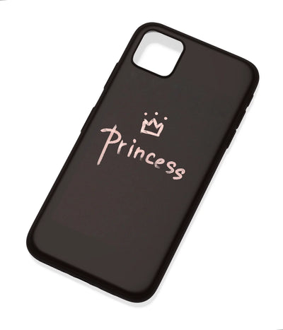 An angled view of a soft silicone case featuring a colorful design.