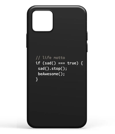 A front-on view of soft silicone phone case with a colorful design.