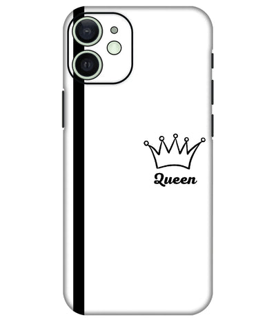 Image of a phone case featuring a mobile skin with a graphic design.