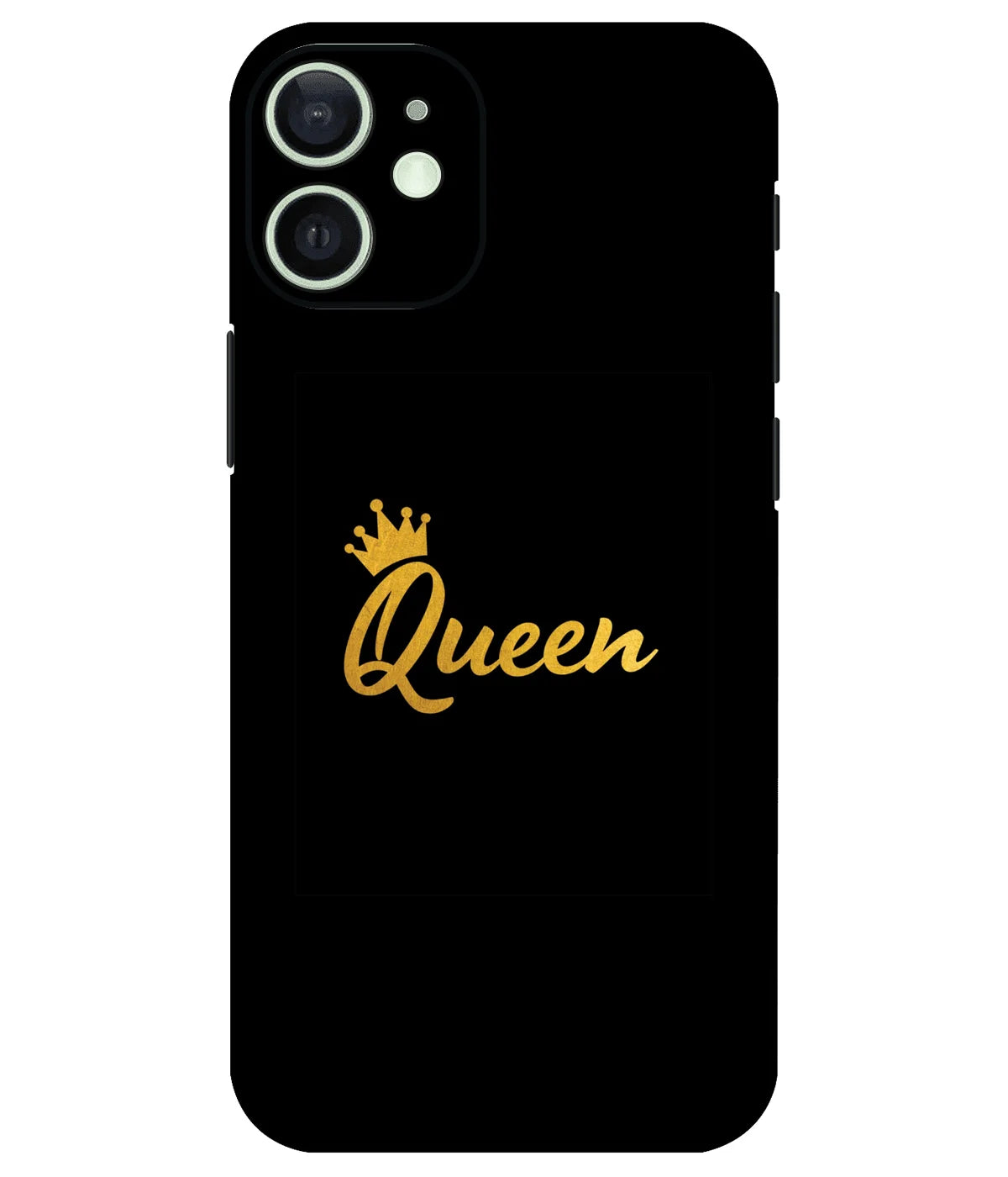 Image of a phone case featuring a mobile skin with a graphic design.