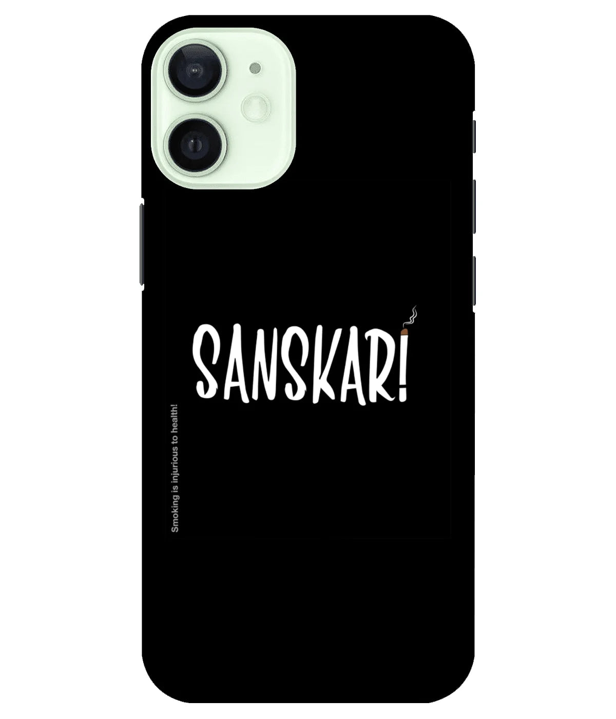 A product shot of a slim hard case with a colorful design.