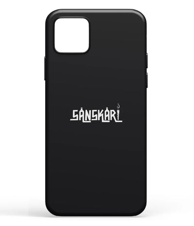 A front-on view of soft silicone phone case with a colorful design.