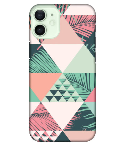 A product shot of a slim hard case with a colorful design.