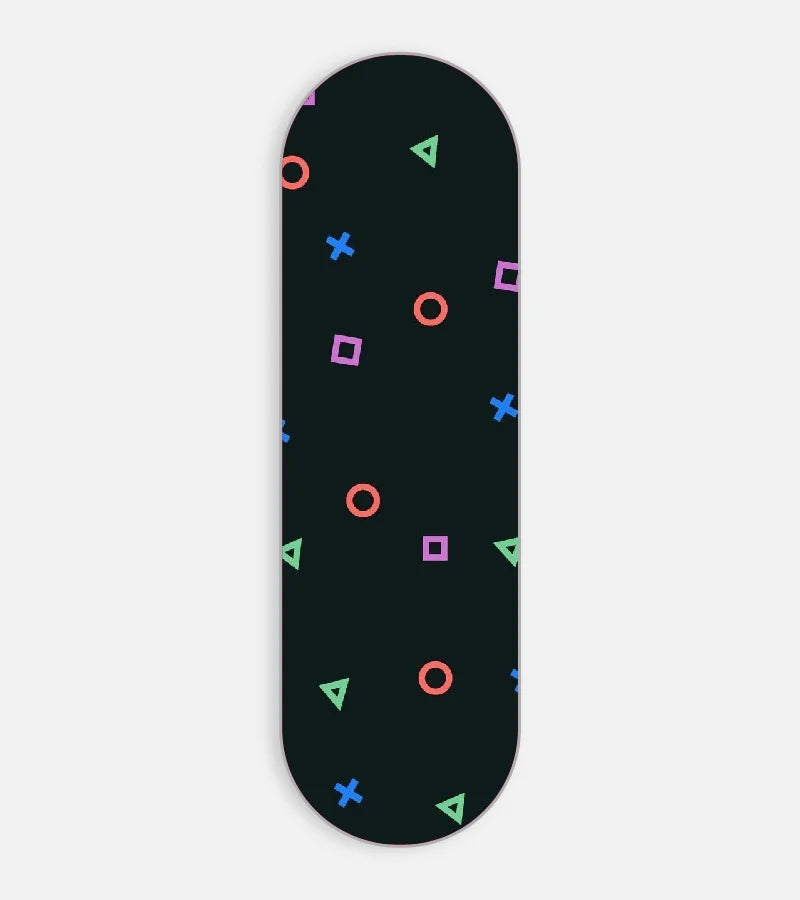 Shapes Pattern Minimal Phone Grip Slider