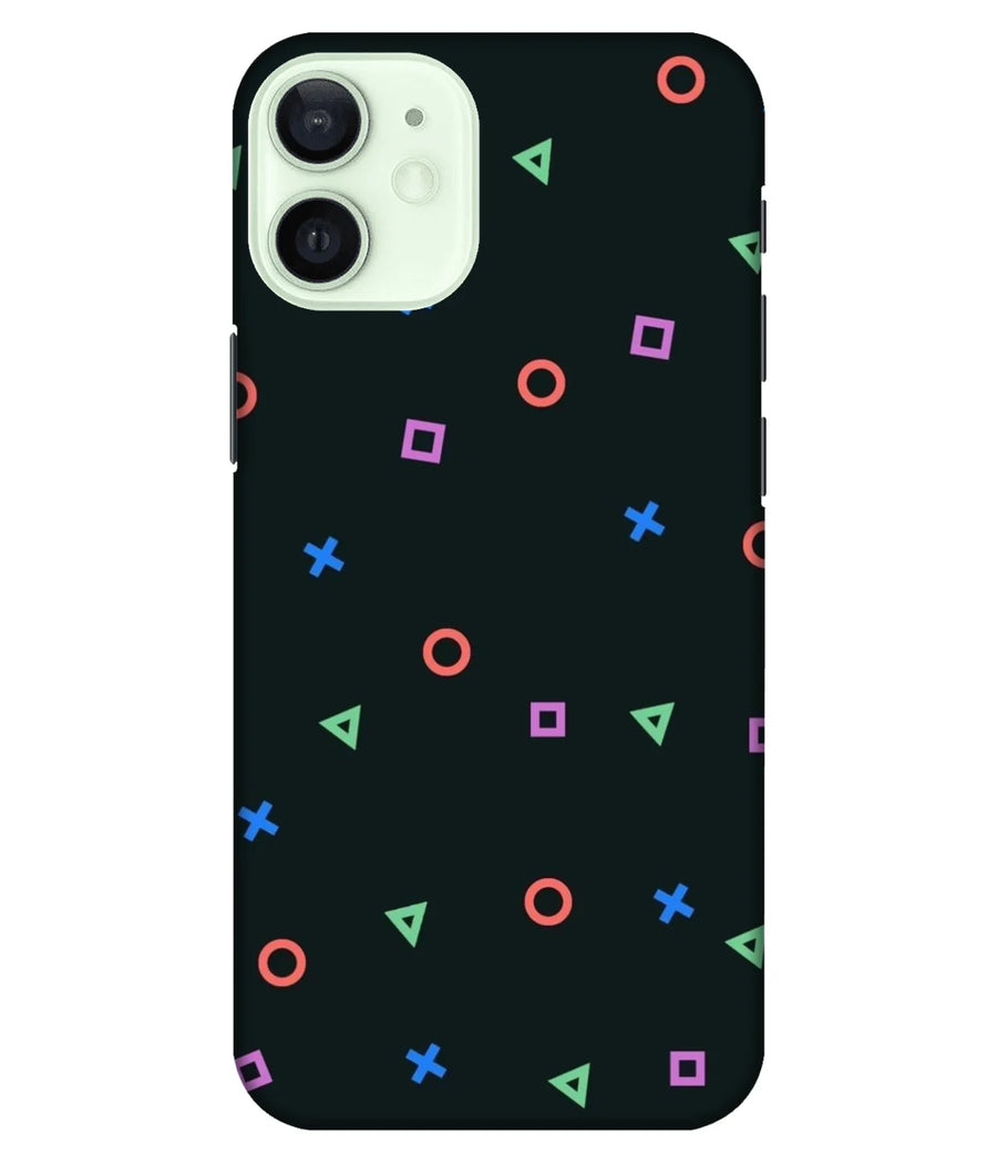 Shapes Pattern Minimal Slim Hard Case