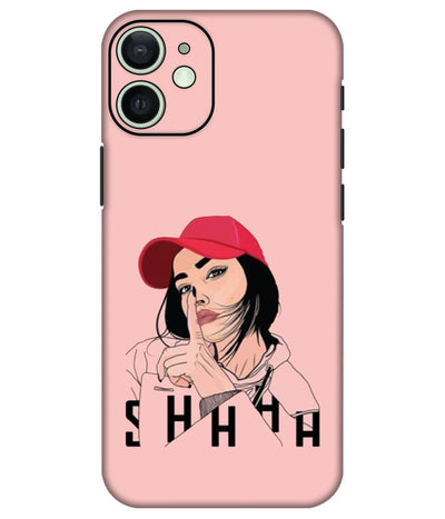 Image of a phone case featuring a mobile skin with a graphic design.