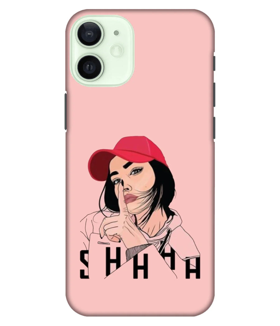Shhh Girl Art Slim Hard Case