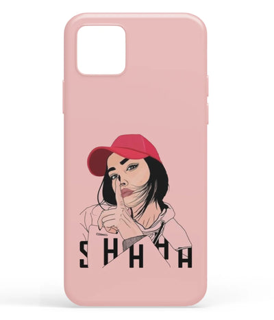 A front-on view of soft silicone phone case with a colorful design.