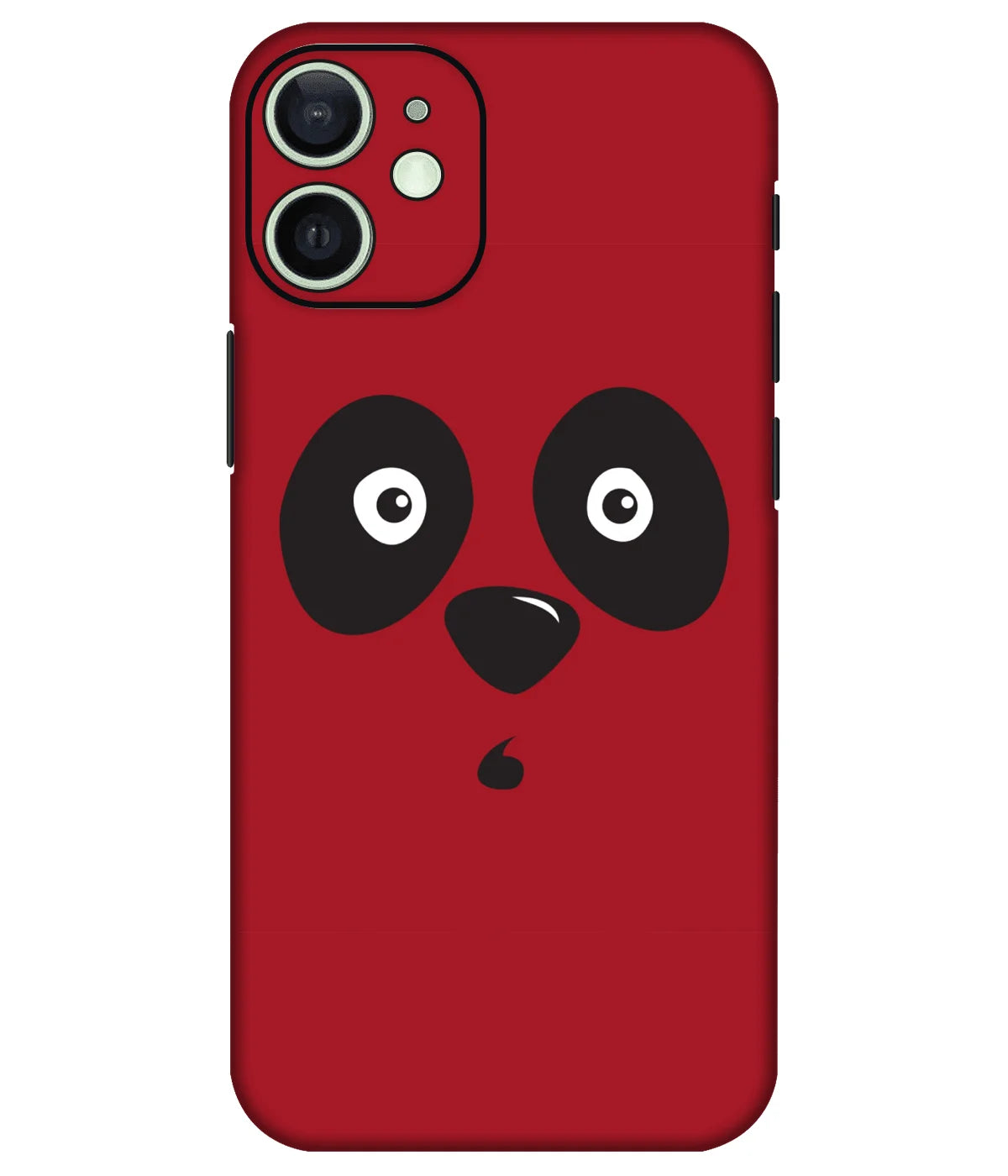 Image of a phone case featuring a mobile skin with a graphic design.